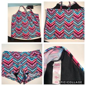 GIRLS JUSTICE BATHING SUIT